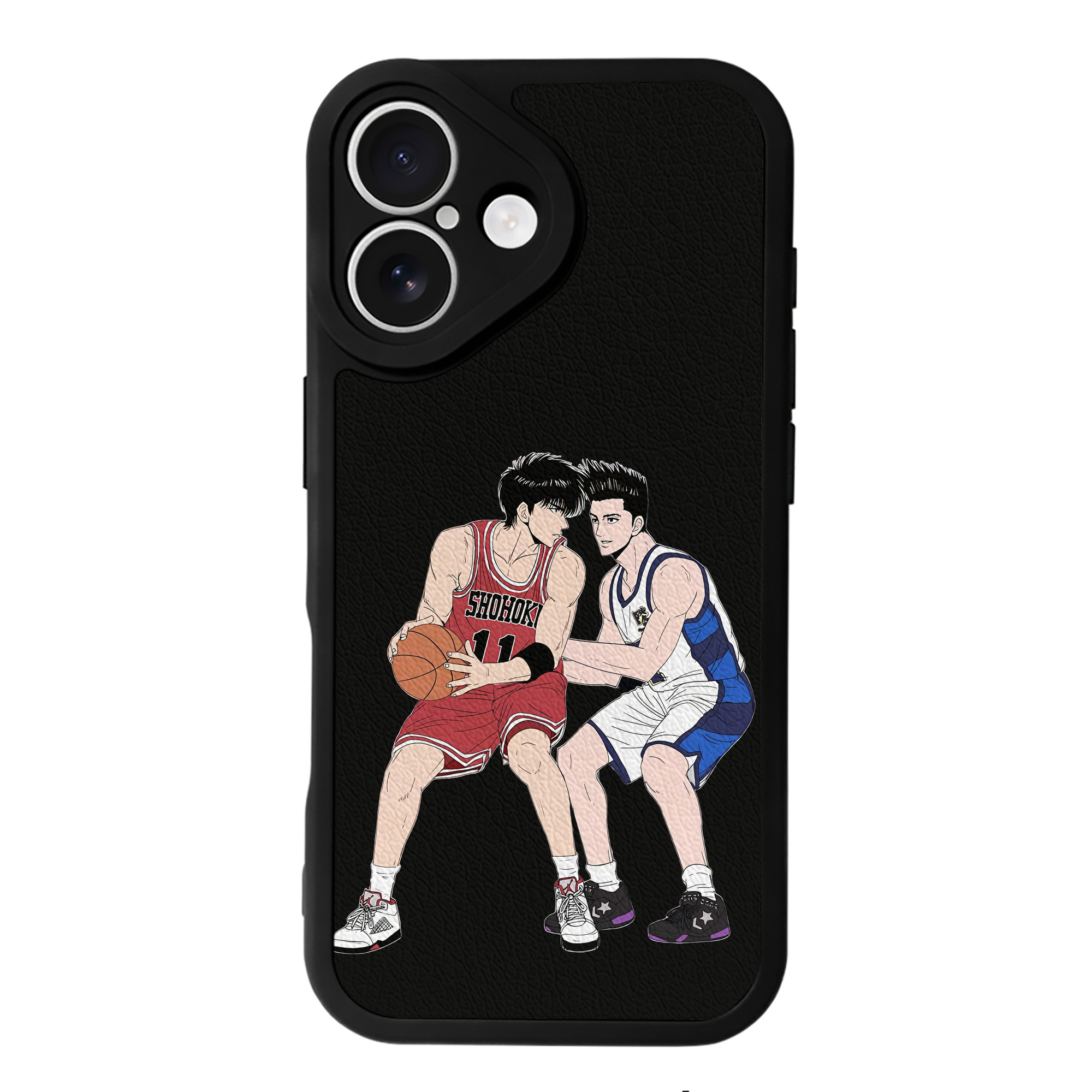 （画像用） SLAM DUNK／スラムダンク 【iPhone 16シリーズ対応】シリコンスマホケース（レザー調） 材質：シリコン